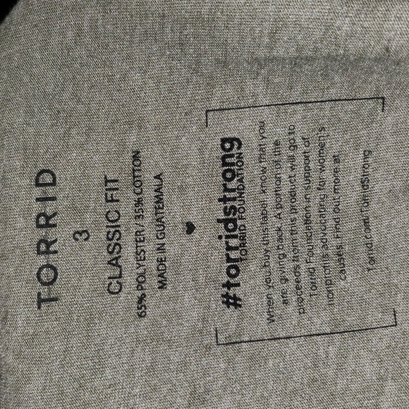 1X or 3X Torrid Plus size Breast Cancer 🎀 Together We Fight T-shirt women's top - Picture 4 of 4